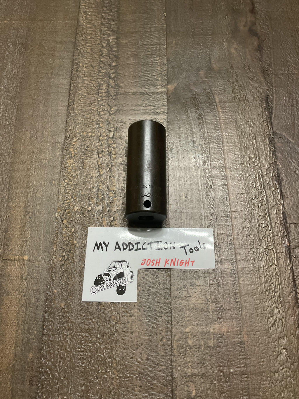 Snap on 3/8” drive 13/16” deep well impact socket 6pt