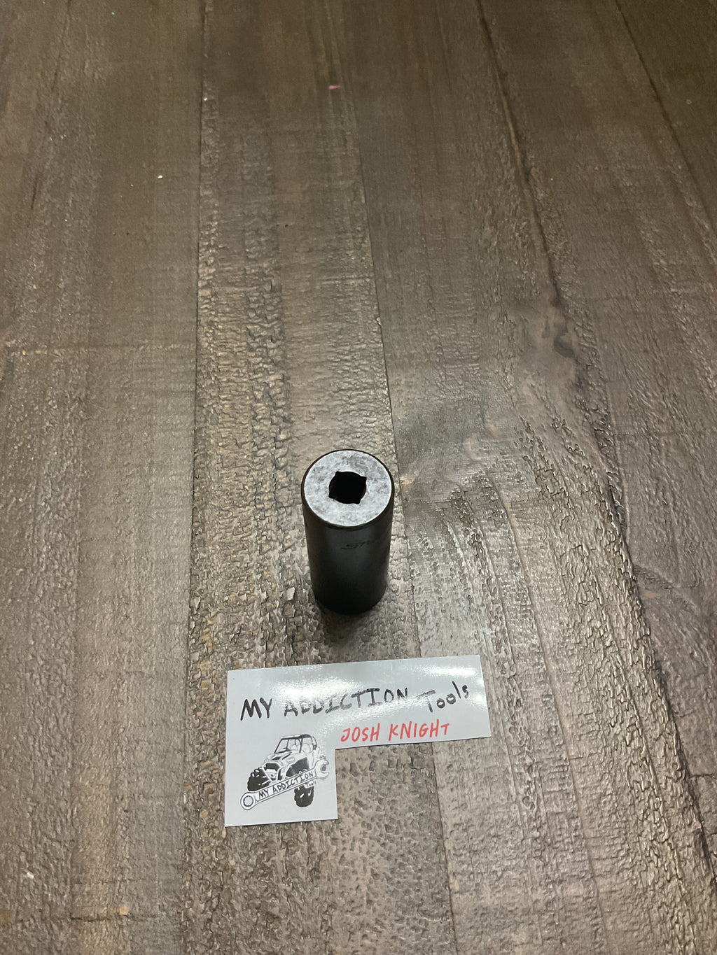 Snap on 3/8” drive 13/16” deep well impact socket 6pt