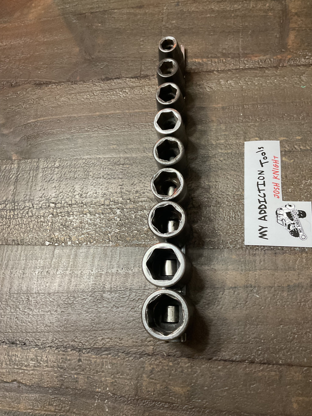 Snap on 1/2” drive SAE shallow 6pt impact socket set work just as they all should
