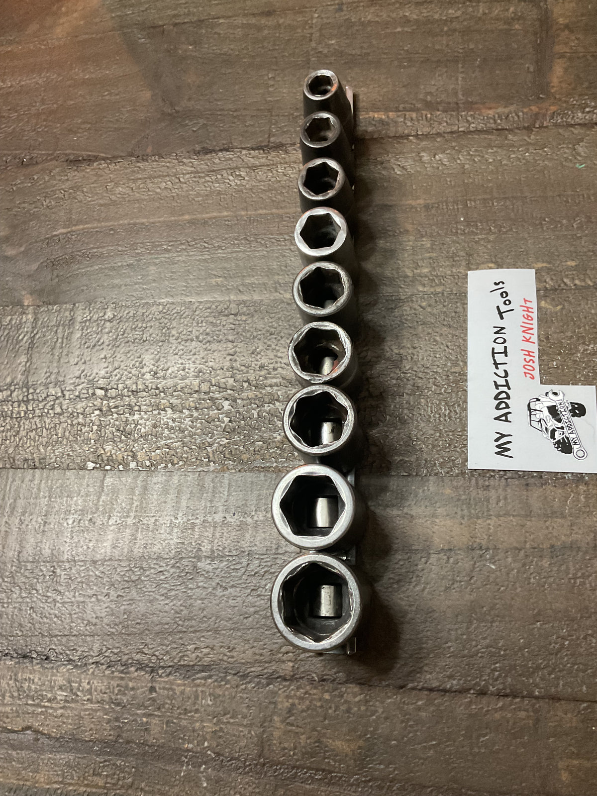 Snap on 1/2” drive SAE shallow 6pt impact socket set work just as they all should