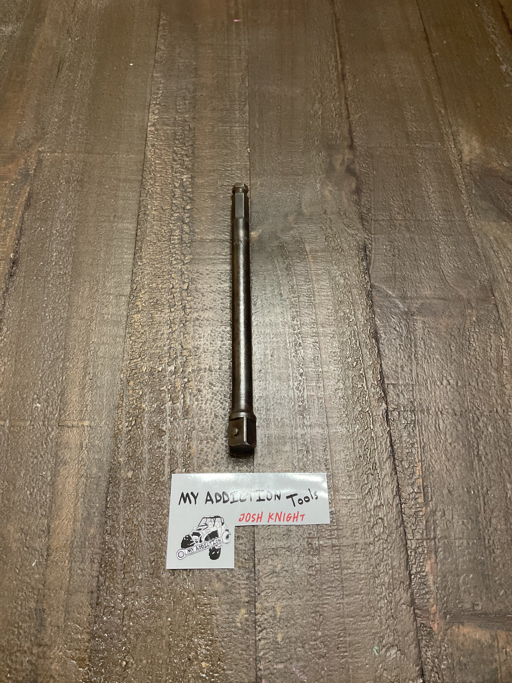 Snap on 7/16” hex shank to 1/2” drive adapte part number A3013 no owner markings