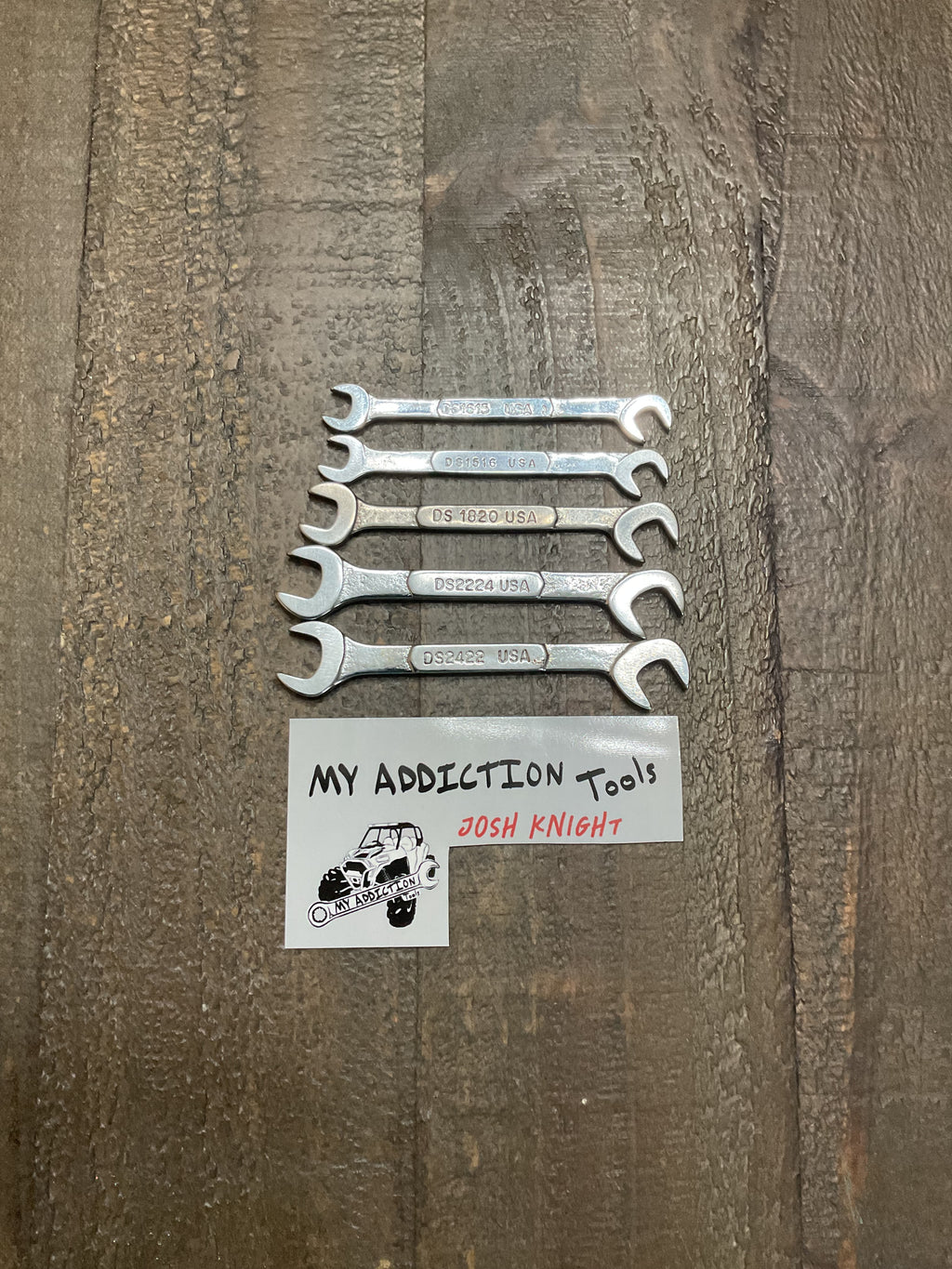 Snap on 5 piece ignition wrench set no owner markings great working condition